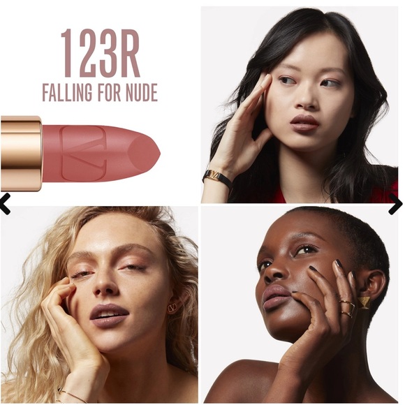 Valentino Matte Lipstick in Falling For Nude (NWT) - Picture 3 of 6